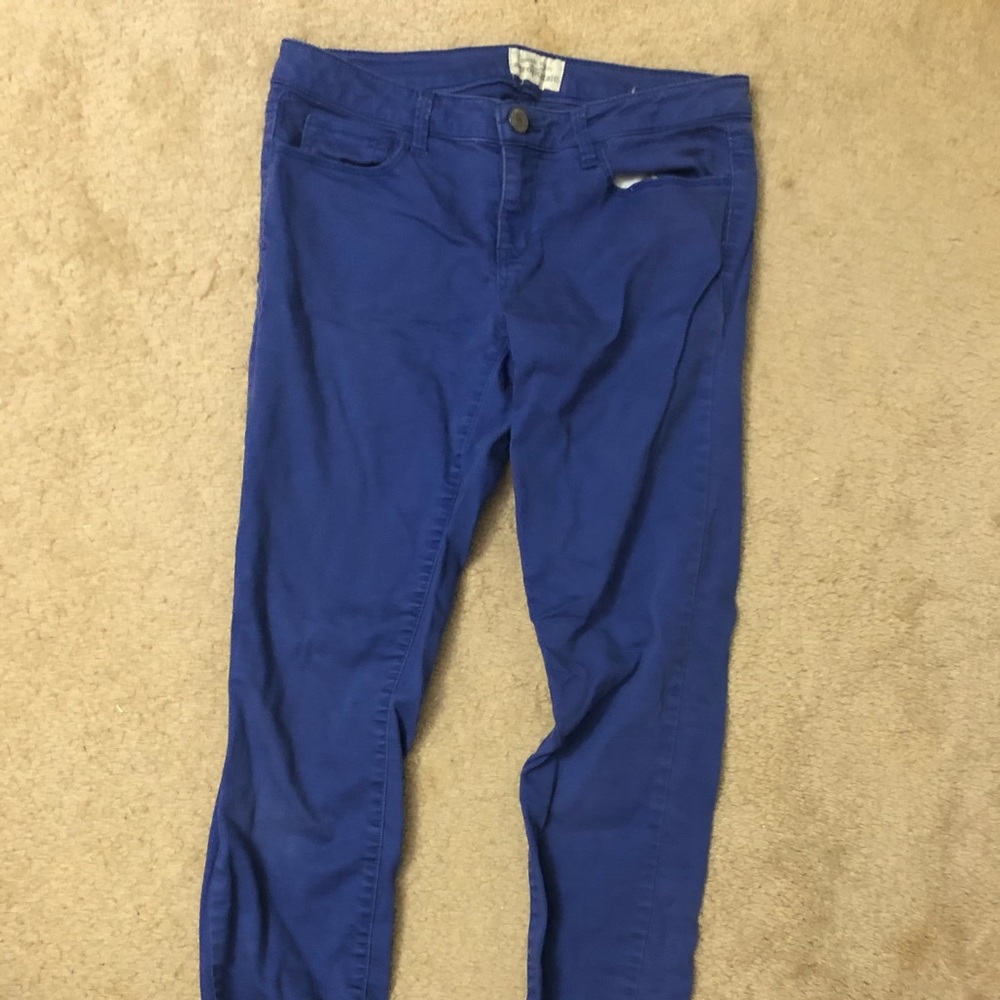 Blue Aero Skinny Jeans